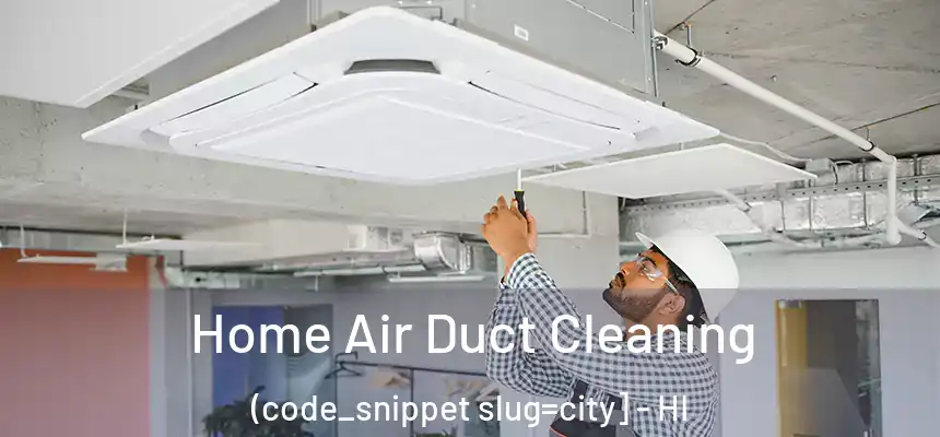  Home Air Duct Cleaning (code_snippet slug=city] - HI
